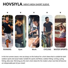 5 Pack Running Shirts Men Sport Tops Dry Fit Gym Wicking Athletic T Shirts Br…