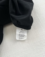 Edgar + Ash Men’s Basic Tee Black Sz XL