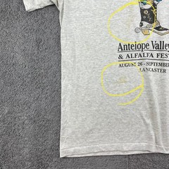 Vintage Fair T-Shirt Adult Large Cowboy Boots Country Roots Antelope Valley Mens