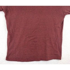 Prairie Mountain Mens Whiskey Row Tavern T Shirt XL Marled Burgundy Graphic Tee