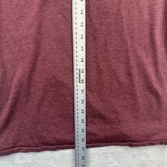 Men’s XL Jack & Jones T-Shirt Maroon Take a Ride on the Wild Side Motorcycle Leg