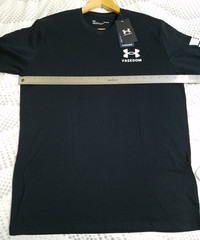 Under Armour 13070810 Gear Freedom Flag T-Shirt Blue Size MEDIUM Loose – NWT!!!