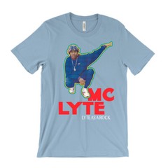 MC Lyte t Shirt – Lyte as a rock – Cold Chillin’ Old School Hip Hop 80’s
