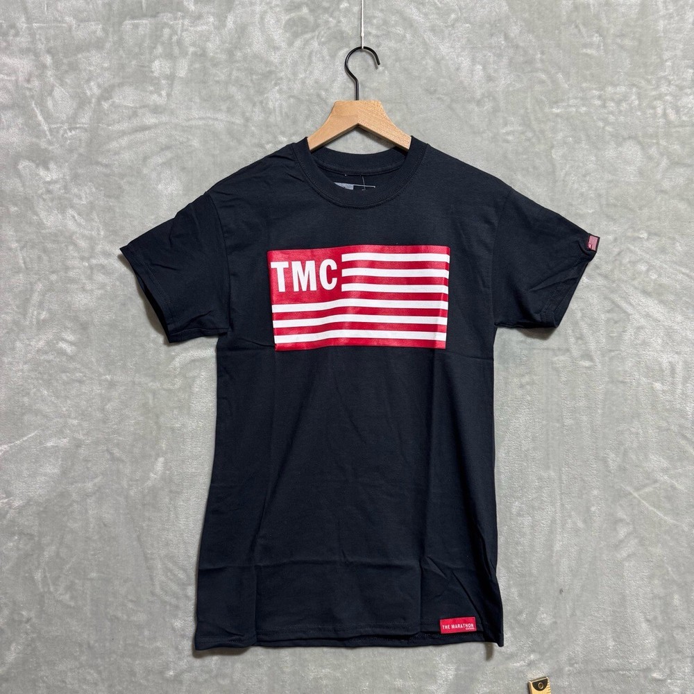 NWT Nipsey Hussle The Marathon Clothing TShirt Small Black Crew Neck TMC Graphic