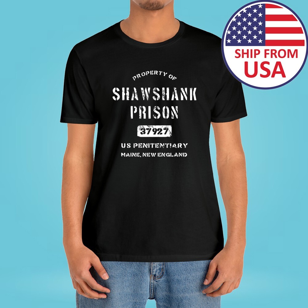 Shawshank Prison Property Of Shawshank Redemption Movie Men’s Black Size S-5XL