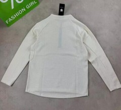 Descente Half Zipper Quick Drying Huagefu Long Sleeves T-shirt