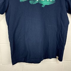 Carhartt Medium Loose Fit T Shirt Men’s Blue Fish Graphic Logo Fishing Work Wear