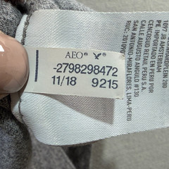 American Eagle Outfitters Men’s Medium Gray Short Sleeve T-Shirt
