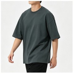 Men Cotton T-shirt Pure Cotton Fabric Moderate Elasticity Fashion Style Design