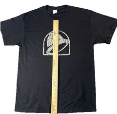 Taco Bell Graphic T Shirt Men’s Large Black Logo Print Crewneck Employee Uniform