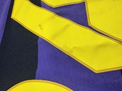 Nike Kobe Bryant Mambacurial Soccer Shirt Jersey Men XXL Purple Yellow Striped