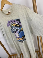 VTG Rockerman NERO Livin On The Edge Rocket Organization Tour T-Shirt XXL