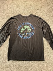 Chubbies T Shirt Men’s Medium Long Sleeve The Weekend Has Arrived