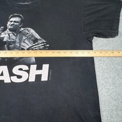 Johnny Cash Shirt Adult Extra Extra Large Black Country Music Singer Songwriter