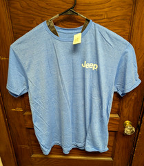 NEW Jedco Jeep Graphic Tee Ducks 2-Sided Auto Care XL NWT Pop Art
