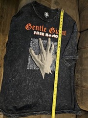 Gentle Giant Mineral Wash Official Band T Shirt Progressive Rock Size 3x