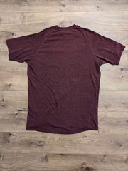 Ariat Rebar Men’s Size Large Tall Maroon Pocket Tee Work Shirt