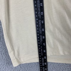 Levi’s T-Shirt Men’s Large Beige Cotton Polyester Viscose Crew Neck
