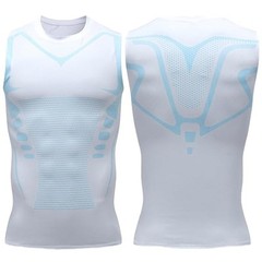 Singlets for Men Shaper Tank Top Compression Sleeveless Sports Muscle Tee Shirt