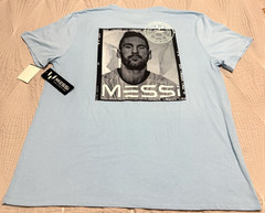 Messi Collection “MESSI” Argentina Soccer Graphic T-Shirt Men X-Large Blue NEW