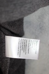 Jachs New York Mens Long-Sleeve Crewneck Shirt, Gray, Fleece, Size XL, EUC
