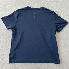 Athletic Works Mens DriWorks Performance T-Shirt Navy Blue Short Sleeve Size M