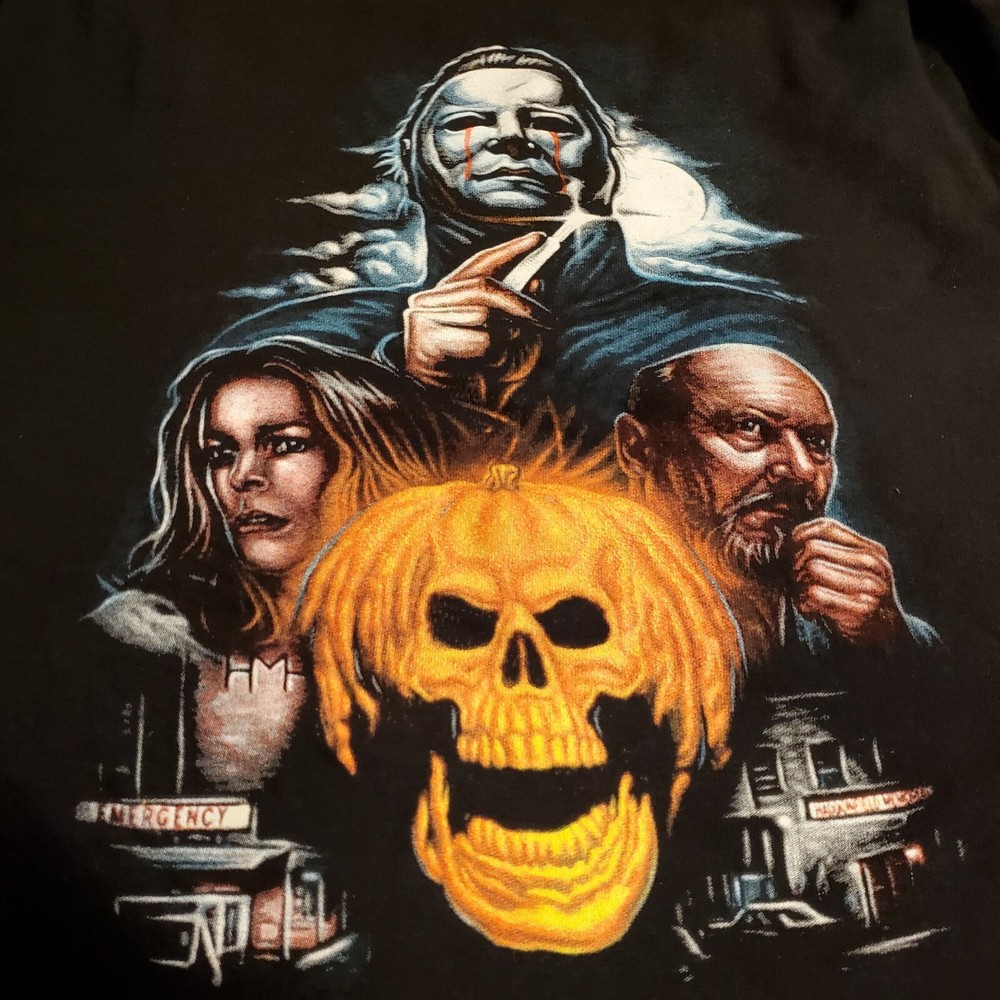 Fright Crate Horror T-shirt Tee JOHN CARPENTER HALLOWEEN 2 Sizes S to 3Xl