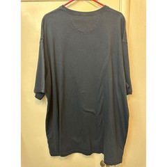 Duluth Trading Co Mens 2XL Relaxed Fit Longtail T Shirt Navy Blue Cotton Tee