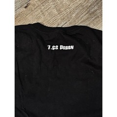 7.62 Design Mens Grim Reaper Weapon Throne Graphic T-Shirt Black Small