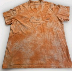 American Eagle Outfitters Snoopy and Woodstock T shirt Mens XXXL Orange Pocket