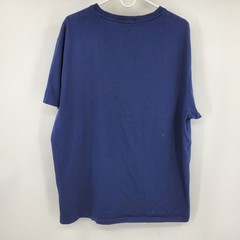 Polo Ralph Lauren Mens XL Navy Blue Paint Splatter Graphic Logo T-Shirt Cotton