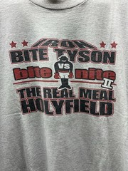 Vtg 1997 Iron Bite Mike Tyson vs Real Meal Holyfield Bite Nite II Men’s Sz XL (8