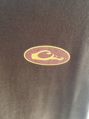 Drake Waterfowl Systems T-Shirt Mens Size M Brown Hunting Graphic Logo Tee