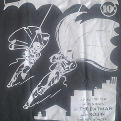NEW DC Comics Universe Batman Robin Issue No 1 Vintage Retro Comic Art Shirt M