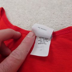 VINTAGE 90s Air Jordan Tank Top Single Stitch Made in USA 19×29 Medium Tall
