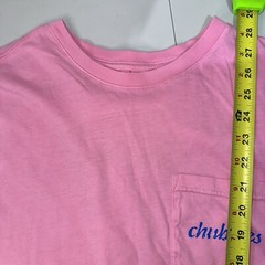 Chubbies The Weekend Has Arrived Graphic Pink Pocket Tshirt Cotton Medium