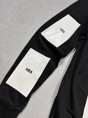 Hood By Air HBA Archive Vinyl Panel Long Sleeve Shirt Black L