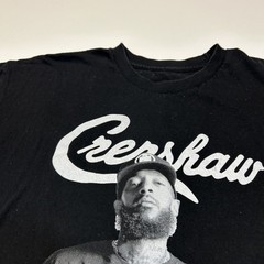 Nipsey Hussle Crenshaw Graphic T Shirt Black Hip Hop Rap Memorial Streetwear Tee