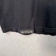 Kult Black Graphic T Shirt Size XL 100% Organic Cotton Sustainable EarthPositive