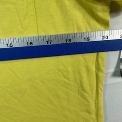 International Concepts Shirt Mens size Medium Yellow Zipper Short Sleeve New