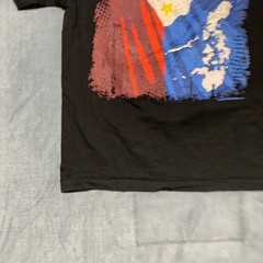Shaka Active Filipino Graphic Logo T Shirt Men XL Black Every Day Wear Crew Neck