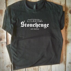 Stonehenge 3000 BC T-Shirt – Megalithic Stones Souvenir, Various Colours