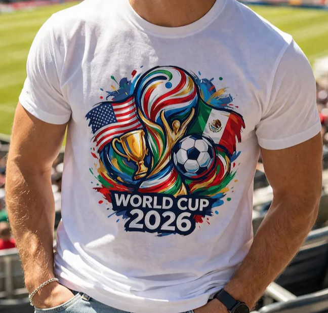 FIFA World Cup 2026 Shirt, Soccer Fan Tee, World Cup Gift For Fans