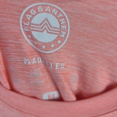 Flag & Anthem Men’s Orange Madeflex Moisture Wicking Performance T-Shirt Size M