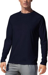 Men’s UPF 50+ Long Sleeve Rash Guard�CQuick Dry Sun Protection Shirt for Running