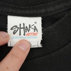 Shaka Active Los Angeles Chargers Nation Graphic Tee Black Men’s Size S
