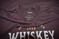 Sonoma Mens Special Edition 1952 Single Barrel Whiskey Plum Heather Shirt New XL