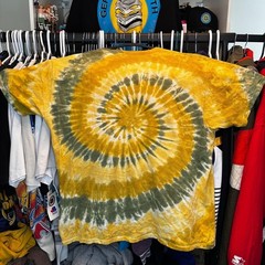 Liquid Blue Grateful Dead Dancing Bears Tie Dye T Shirt 2020 XXL Spiral Graphic