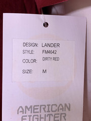 AMERICAN FIGHTER LANDER Men’s Polo Biker MMA