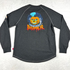 NWOT Bocomal FR Flame Resistant T Shirt Mens L Long Sleeve CAT 2 Halloween Print